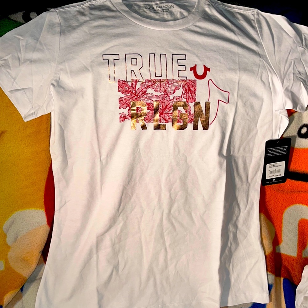 TᖇᑌE ᖇEᒪIGIOᑎ  Woman’s Logo Tee